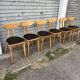 6 chairs model Banane stamped Lutherma 5 chairs model Banane stamped