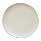 Assiette 26 cm grès blanc