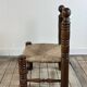 Chaises basses style Dudouyt 1950