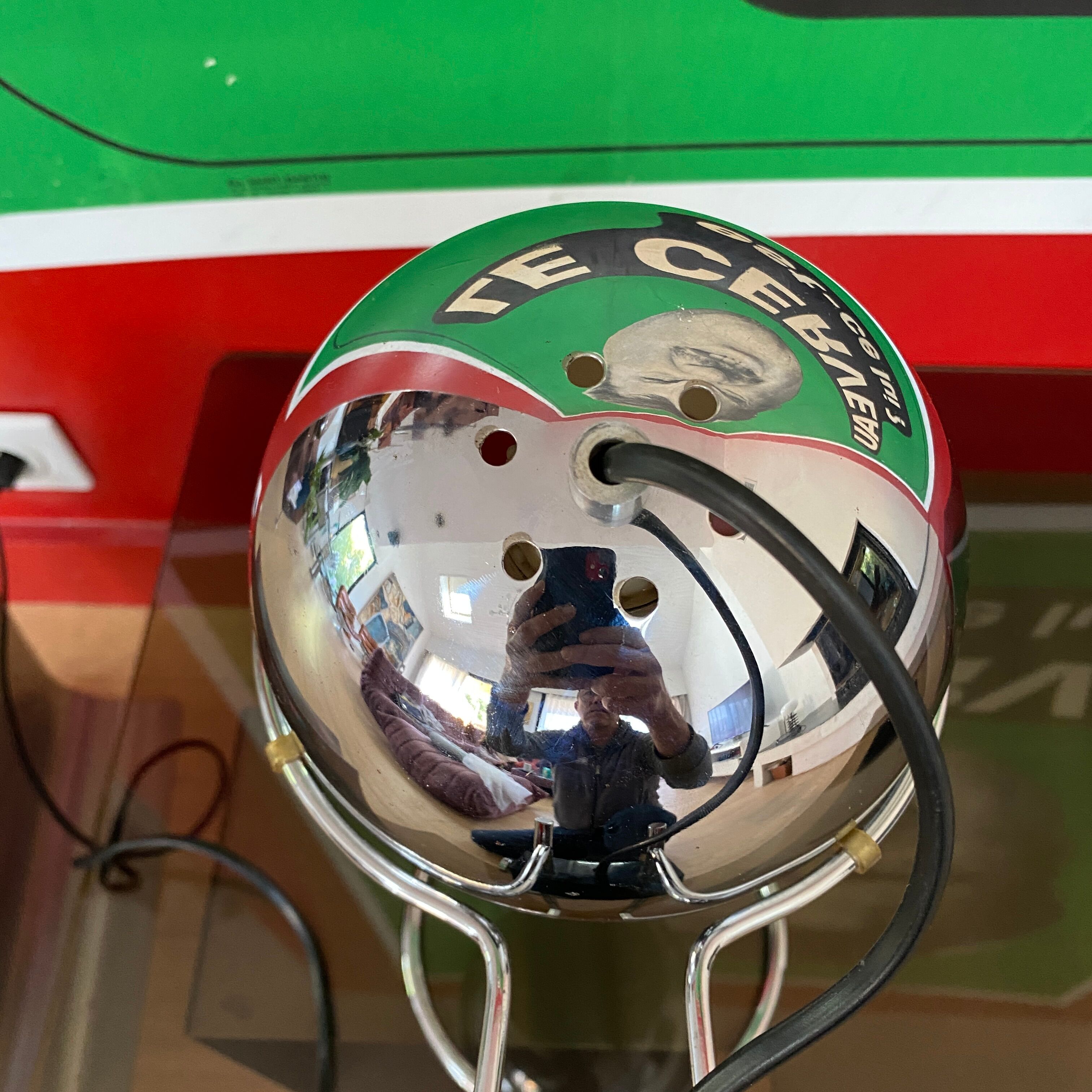 Eyeball lamp by Goffredo Reggiani. Italy 1969