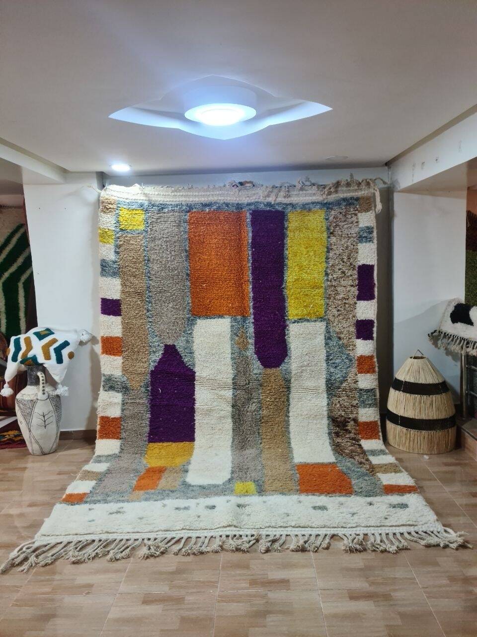 BeniOuaren Multicolored Rug 300x200 cm