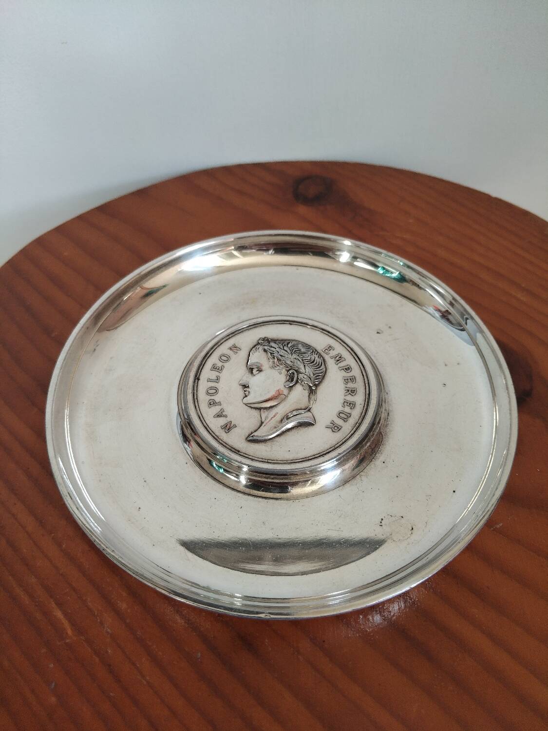 Napoleon silver-plated catchall – Christofle France