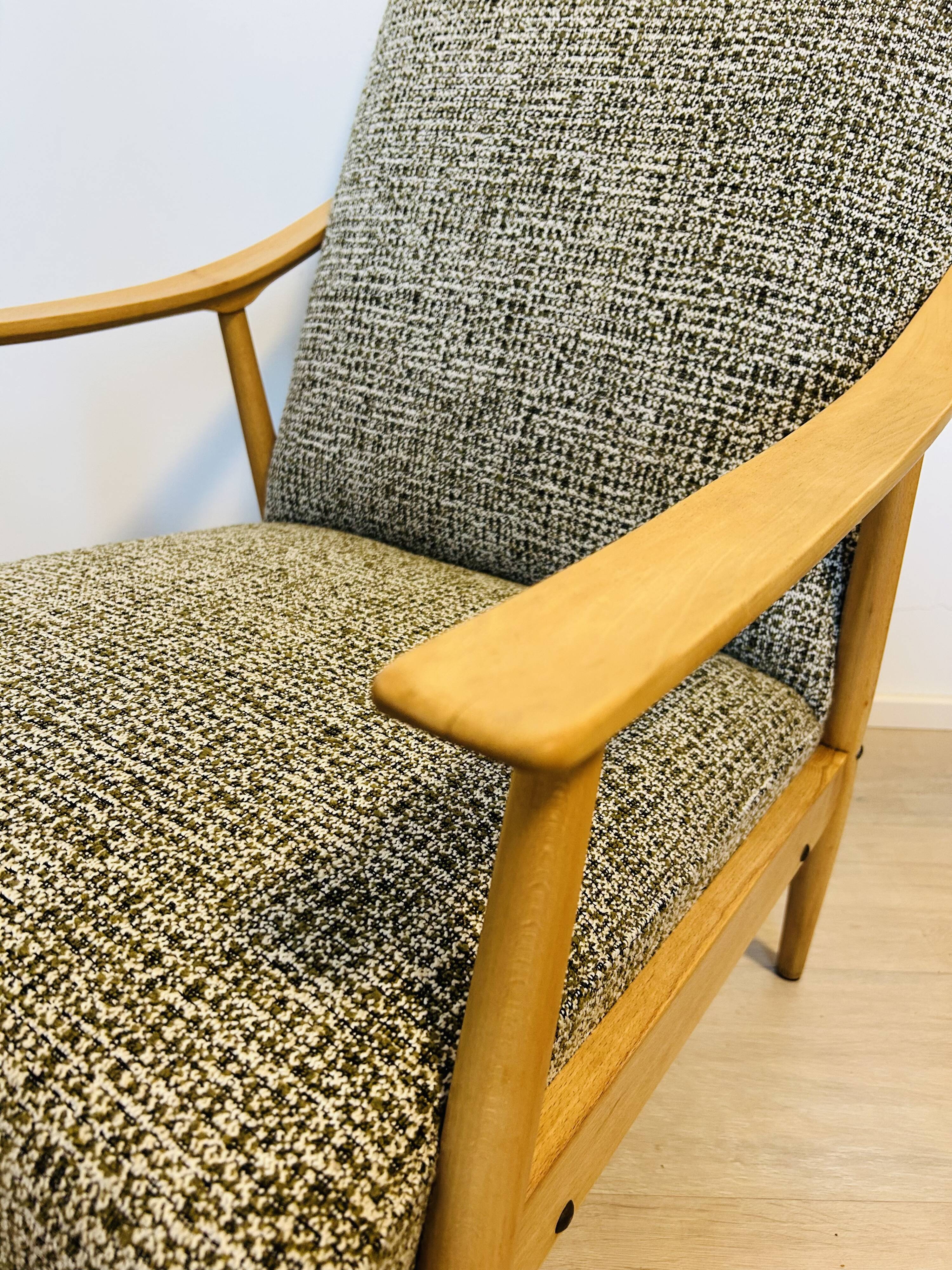 Lounge Arm Chair by Jitona, Czechoslovakia 1960’s