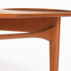 Table basse scandinave années 60
