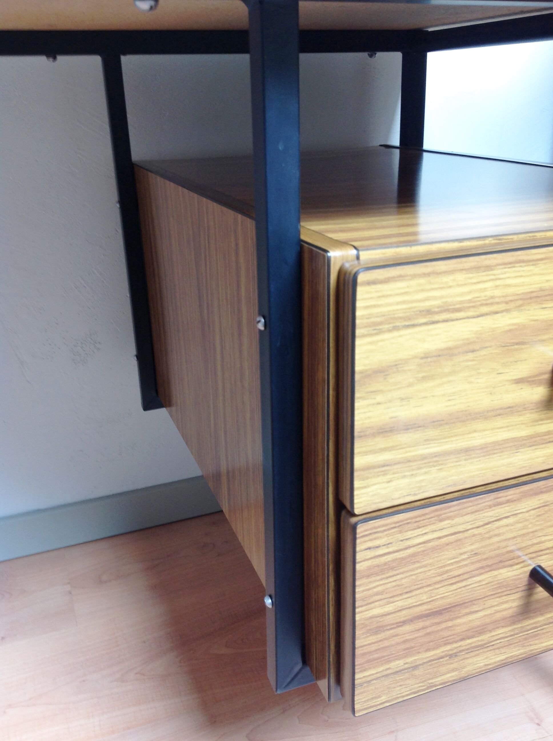 Scandinavian style desk / vintage 60s-70s