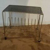 Openwork metal hifi table