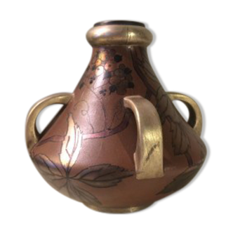 Vase art nouveau keramis