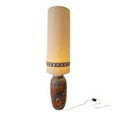 Vintage 1960s/70s West German "Fat Lava" Pottery Floor Lamp Interior Design