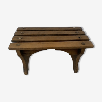 Banc en bois , vintage