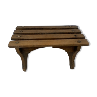 Banc en bois , vintage