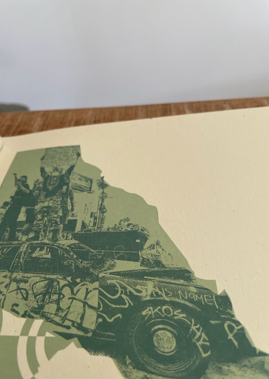 Shepard Faire (OBEY), American Rage, signed and dated by artist,  Amsterdam 2023