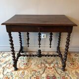 Office, writing table at the end of the 19th century