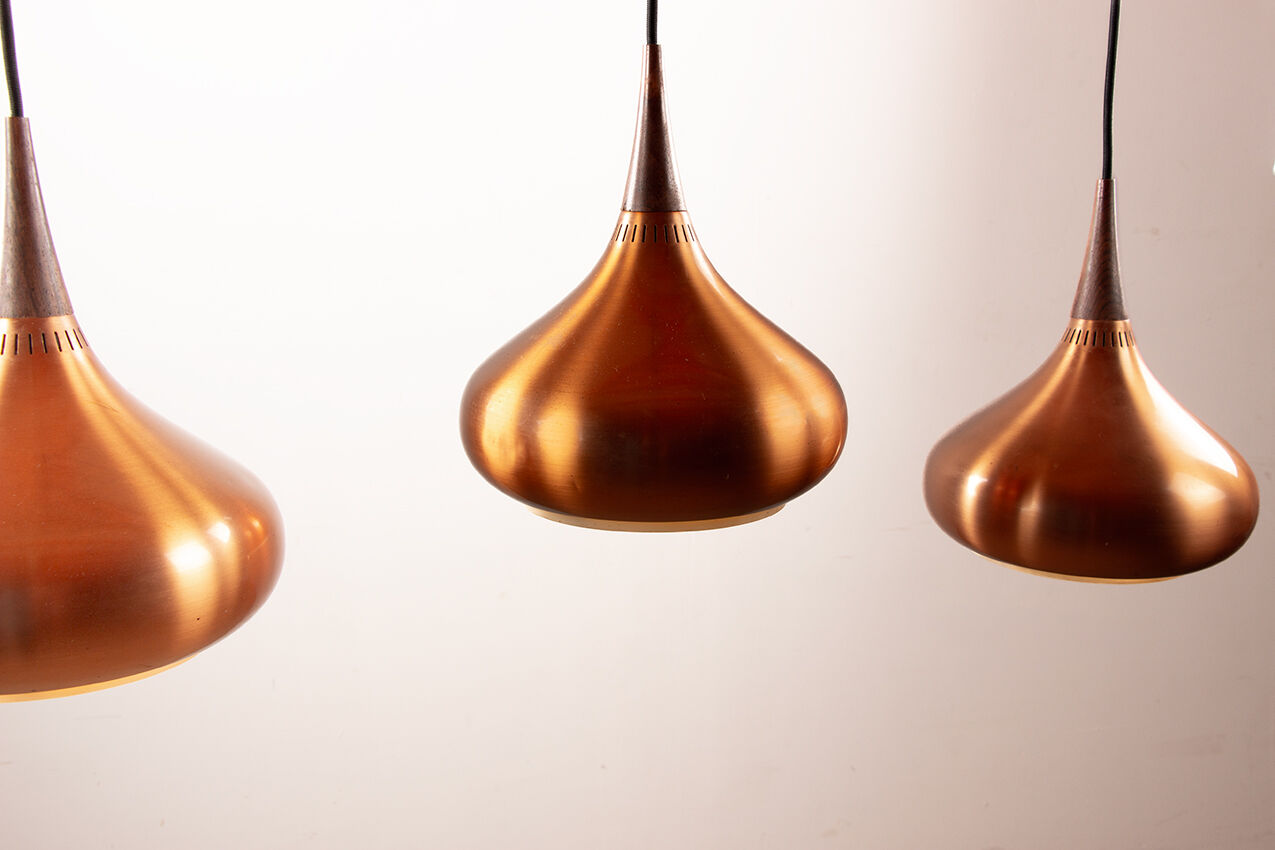 Triple Danish suspension, Metal and Rosewood, Jo Hammerborg.