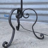 Wrought iron floor lamp 1960