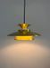 Lampe vintage danoise en or - pendentif multicouche