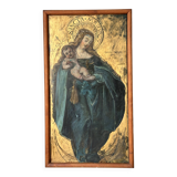 Large Maria and Child „Sancta Maria” Painting