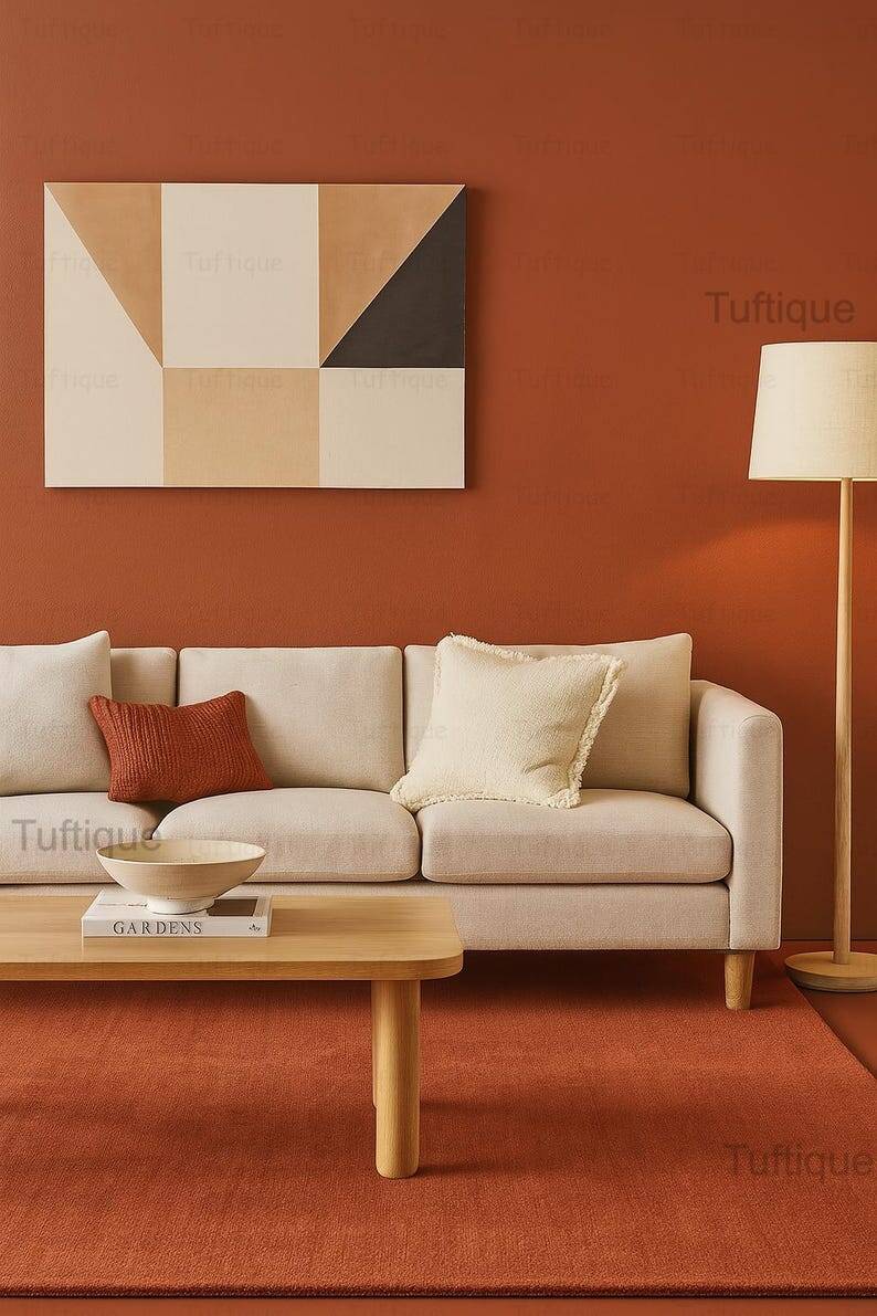 Hand tufted wool rug 250/150cm