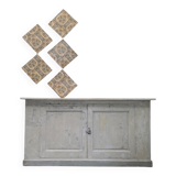 Large patinated buffet