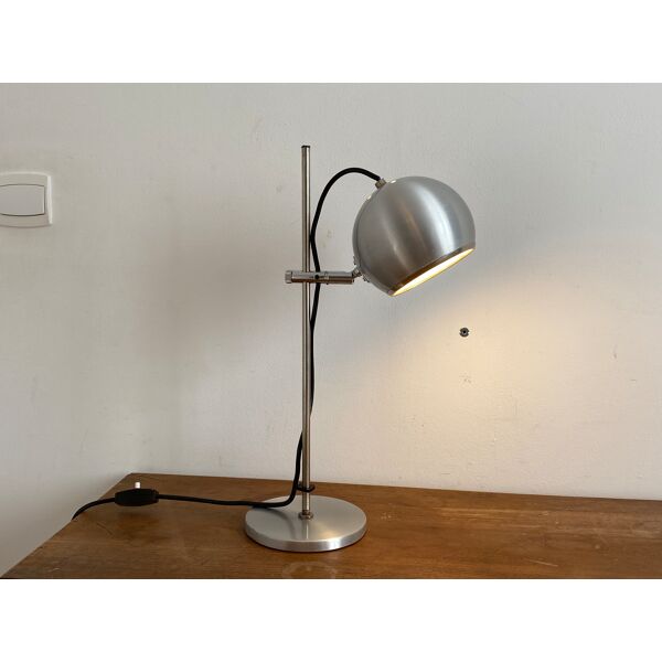 DBGM lamp. "EYE BALL." Chrome steel, 1970s | Selency