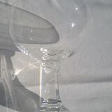 12 crystal champagne glasses