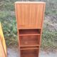 Pair of vintage column bookshelves from the 60s-70s Scandinavian style.