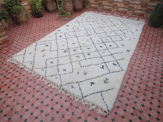 Beni ourain carpet 303 x 195 cm