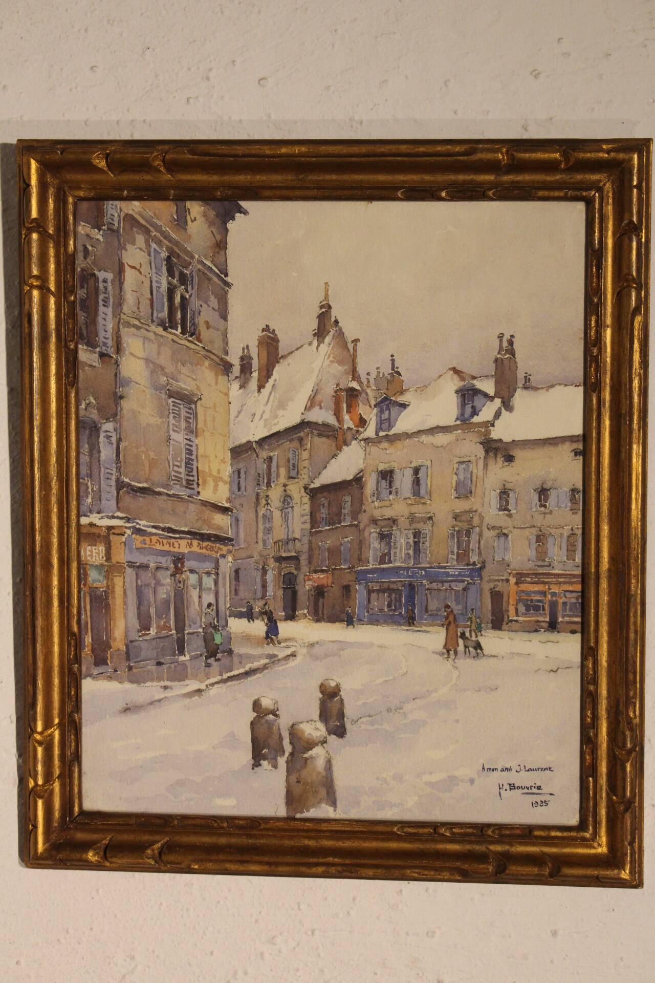 Aquarelle de H. Bouvrie