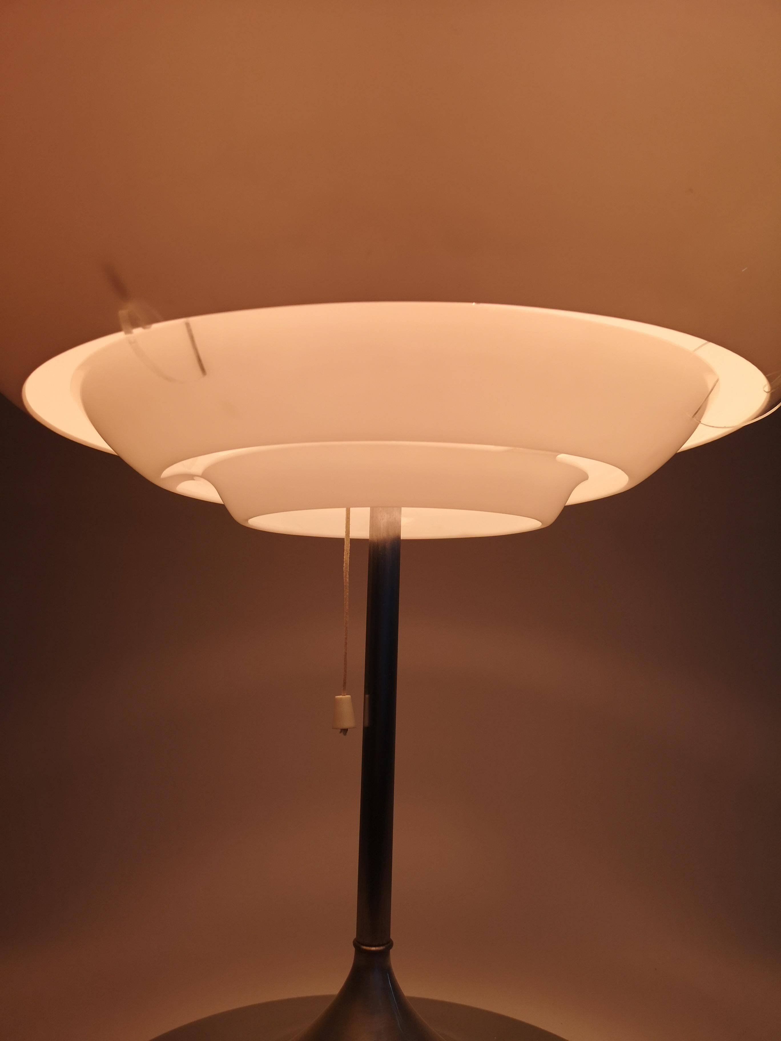 Mid-century table lamp Bergboms B-105 Art Deco style, 1960s, Sweden