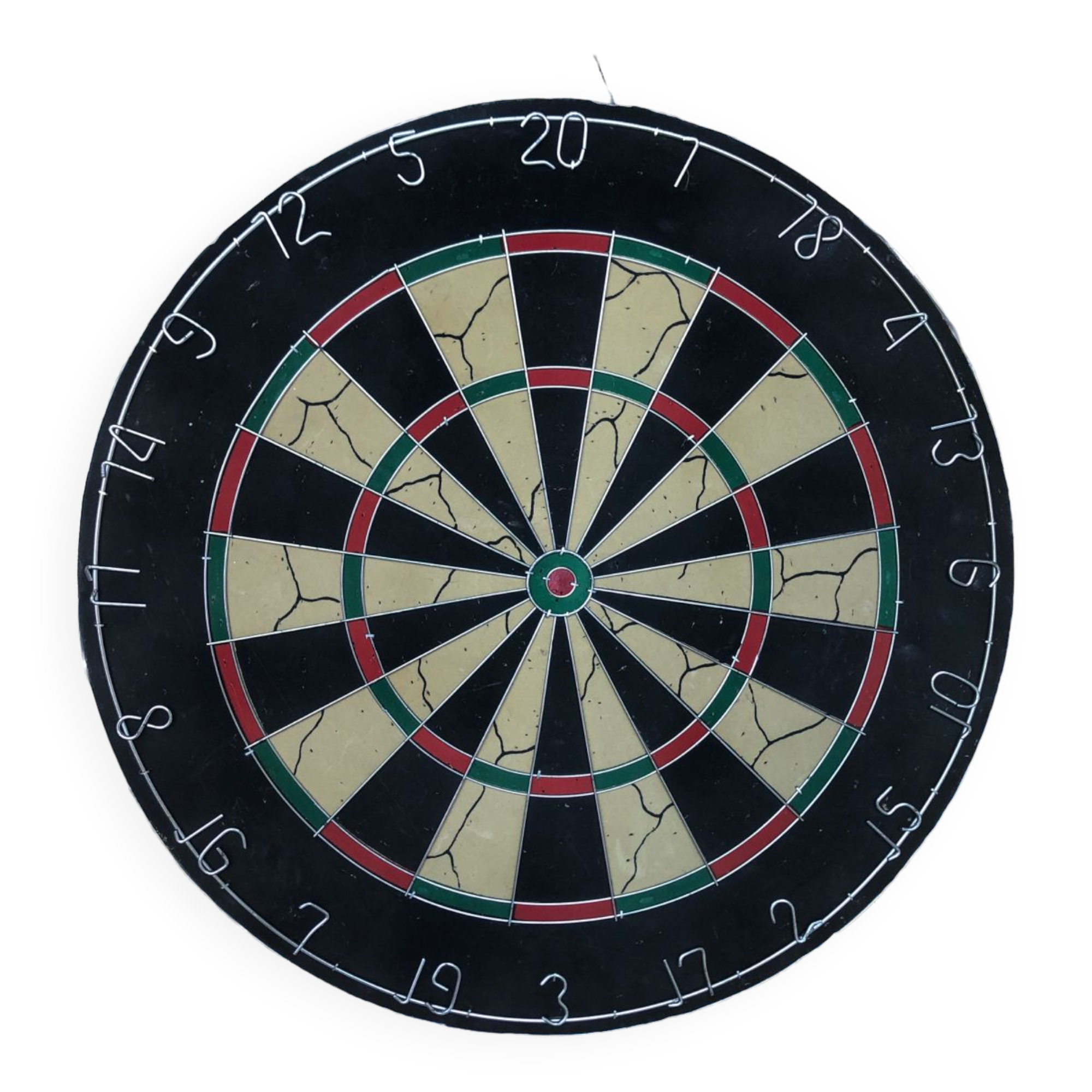 Old vintage dart board target