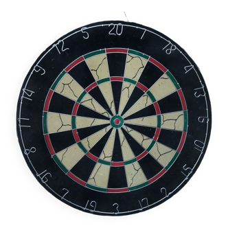 Old vintage dart board target