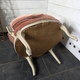 Louis XV style cabriolet armchair
