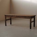 Farm table in solid wood – Auvergne, around 1900