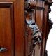 Buffet galbé toutes faces époque Napoleon III en acajou