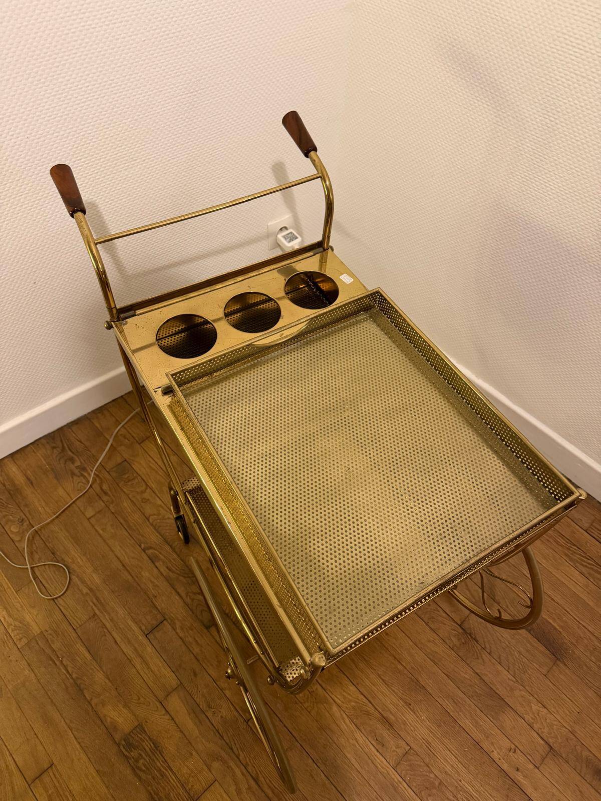 Vintage brass bar cart – Josef Frank for Svenskt Tenn