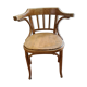 Fauteuil de bureau en bois courbé
