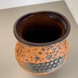 Fat Lava Ceramic Vase "Robot" by Heinz Siery Carstens Tönnieshof, Germany, 1960s