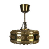 Lampe suspendue en laiton