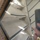 Louis Philippe gilded and pearl mirror