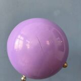 Vintage purple Herda space age eyeball desk lamp