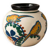 Round vase signed JACQUET