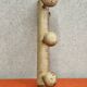 Antique faux bamboo coat rack wall rack