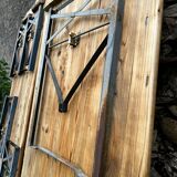 Guinguette table and benches