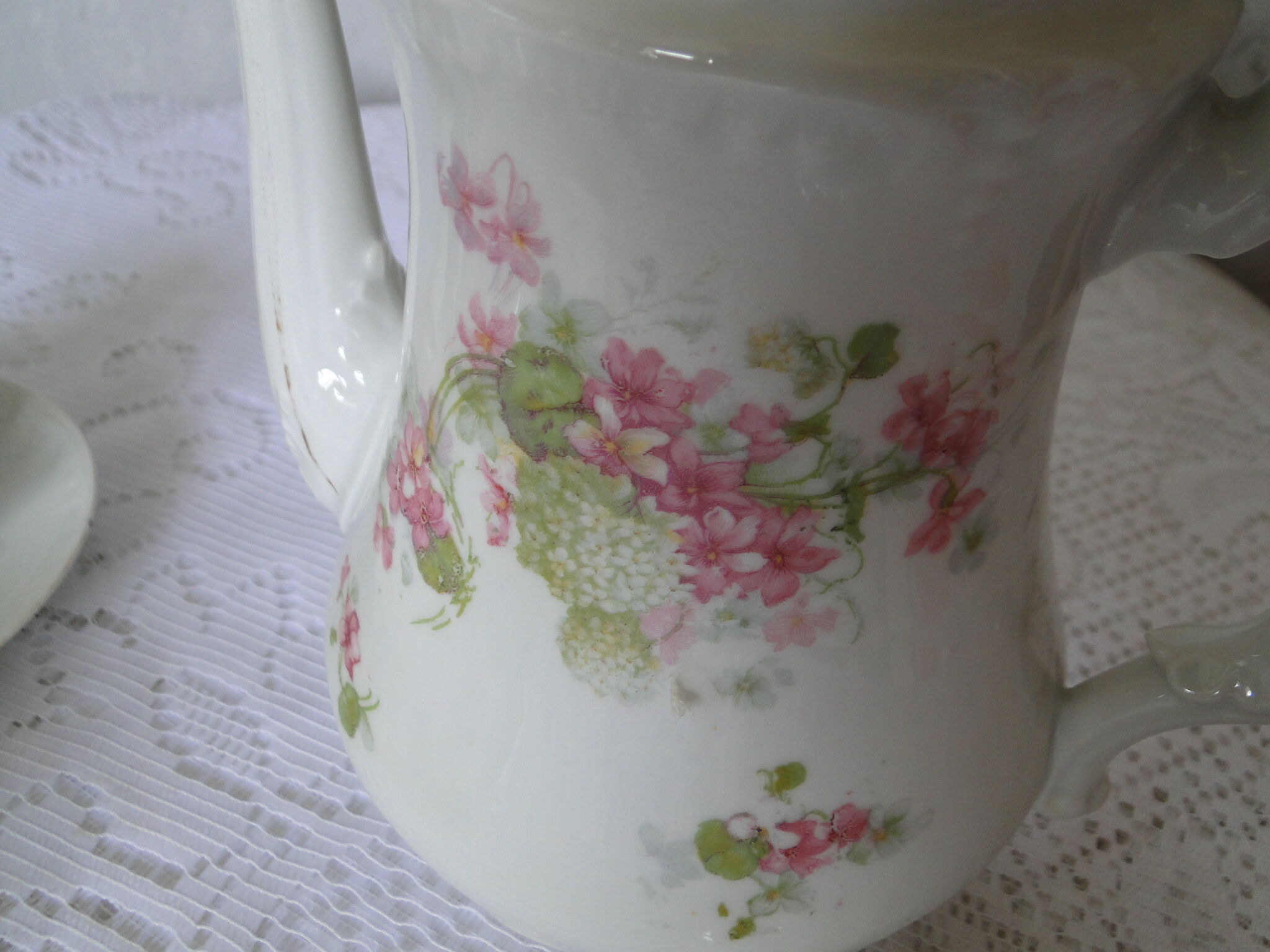 Limoges porcelain coffee service