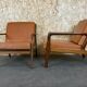 Paire de fauteuils 1970