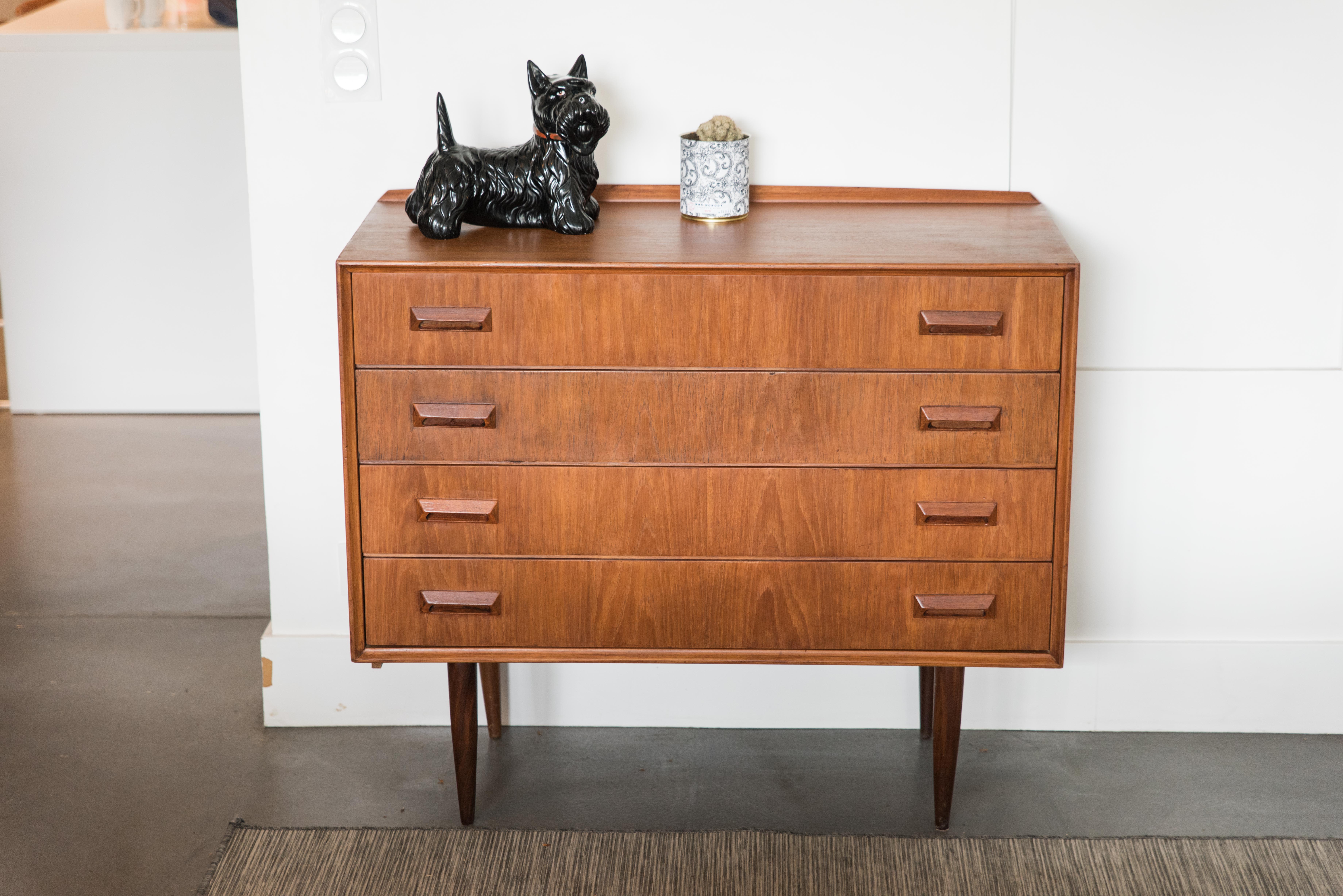 Scandinavian teak dresser