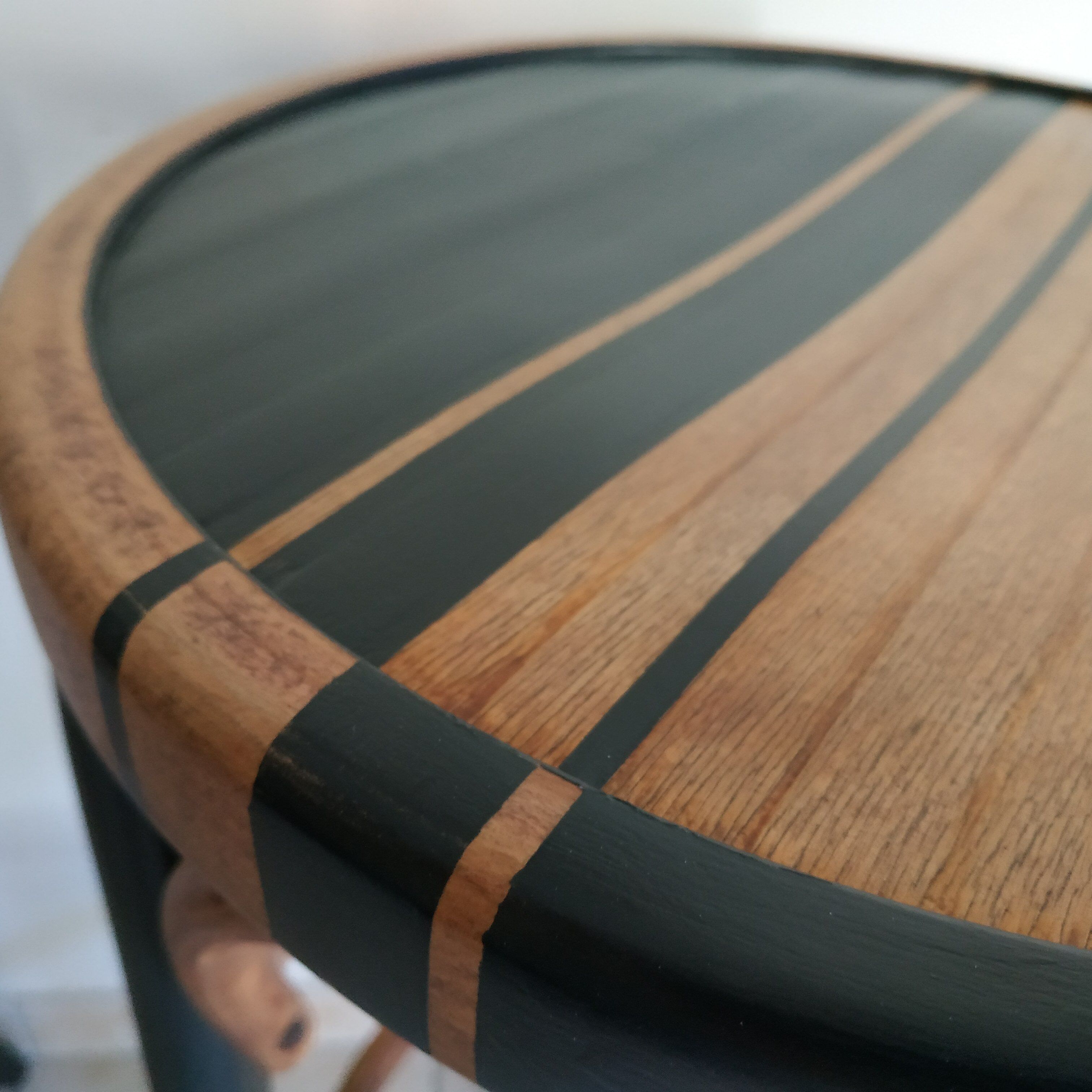 Pair of high bistro stools