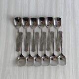 12 small dessert spoons