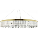 Contemporary “sinfonia” triedro murano glass chandelier