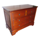 Ancien -commode -4 tiroirs - bois massif-merisier