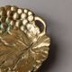 Vintage brass ashtray - cluster structure - Italy 1960s - metal art, timeless design - elegant table decoration, perfect gift idea